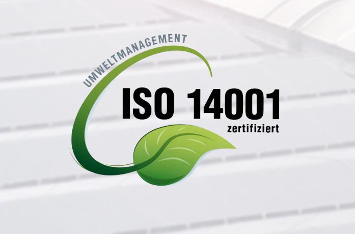 DIN ISO 14001 certification for NIESEN