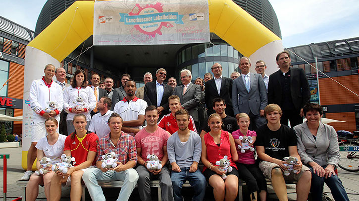 NIESEN Logistics fördert den olympischen Gedanken in Leverkusen