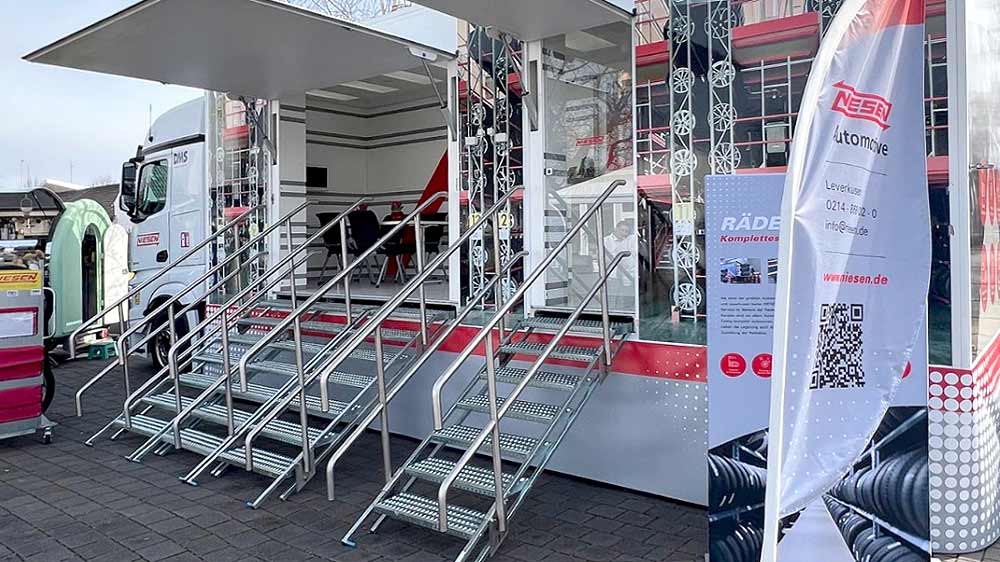 Promotion-Truck auf EUREGIO 2025 Promotion-Truck auf EUREGIO 2025