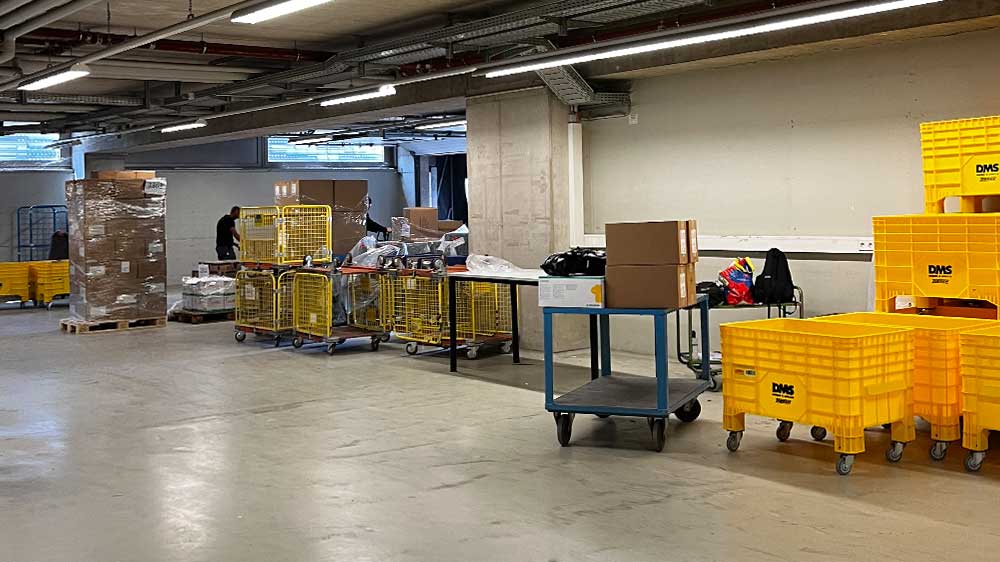 Logistikzentrum beim Umzug Logistikzentrum beim Umzug