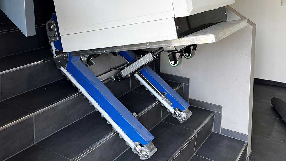 Treppenraupe für Umzüge
