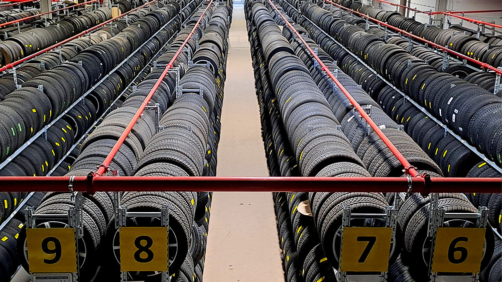 Neue Räder-Lagerkapazitäten Neue Räder-Lagerkapazitäten