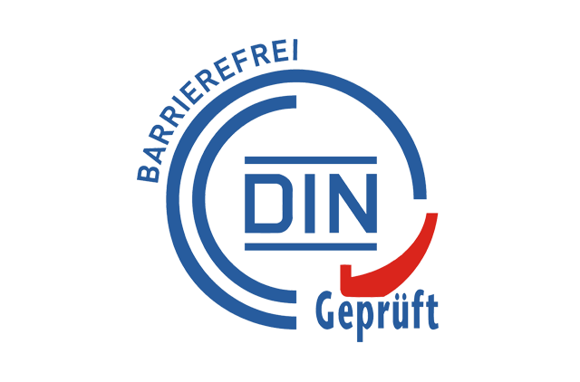 Logo barrierefrei nach DIN