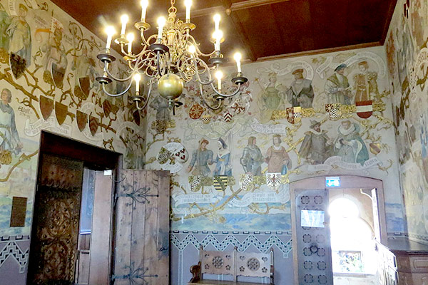 Ahnensaal der Schloss Burg