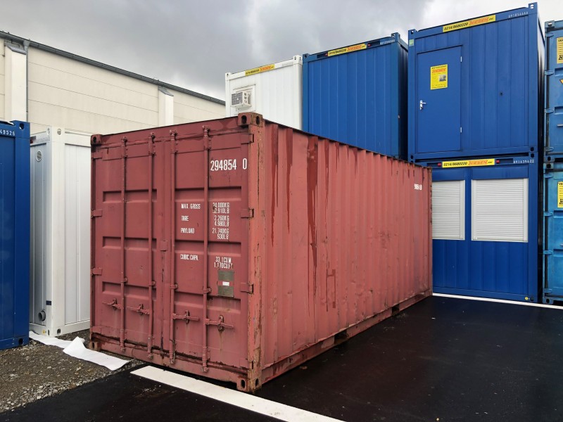 20' Lagercontainer -gebraucht- Qualit&auml;t C